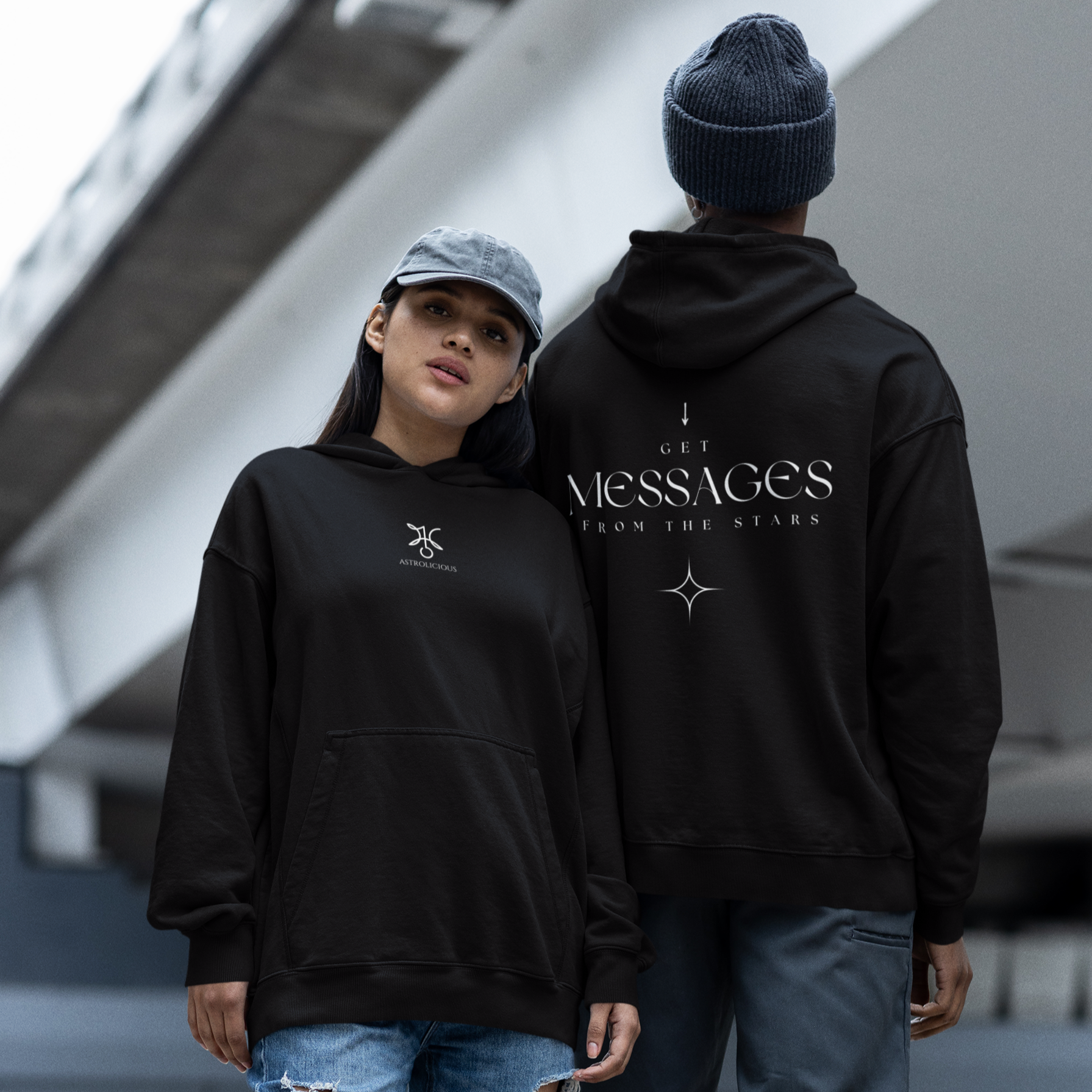 ๐ I Get Messages From The Stars - Unisex Hoodie