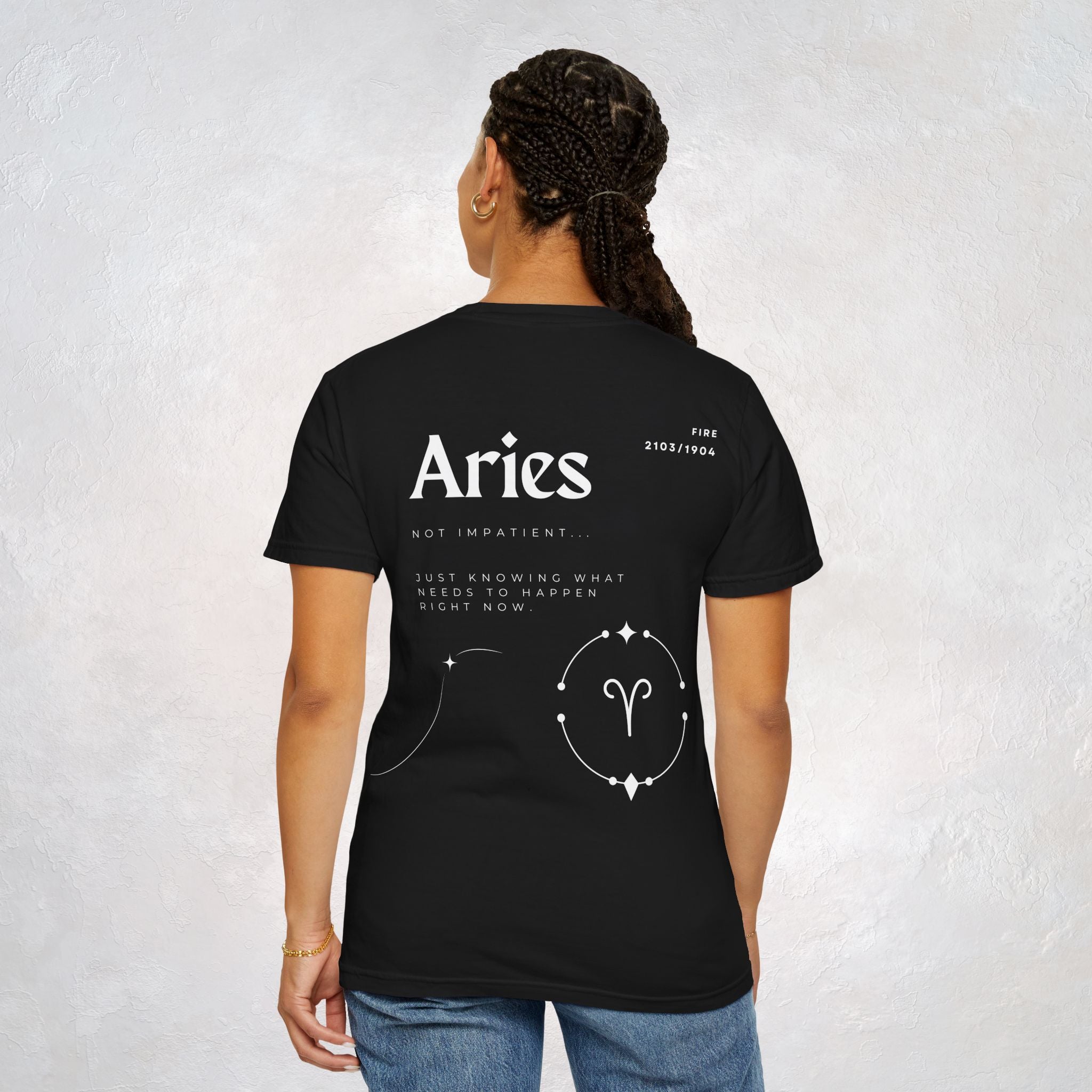 🌟ARIES - "Zodiac Bliss Collection" Unisex T-Shirts